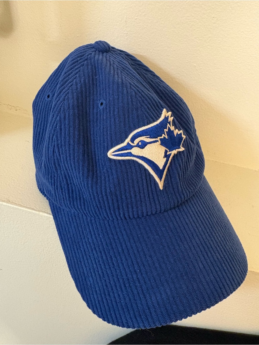 Blue Toronto Blue Jays Corduroy Baseball Cap - Adjustable adults size